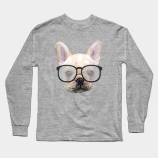 Dog with glasses Long Sleeve T-Shirt